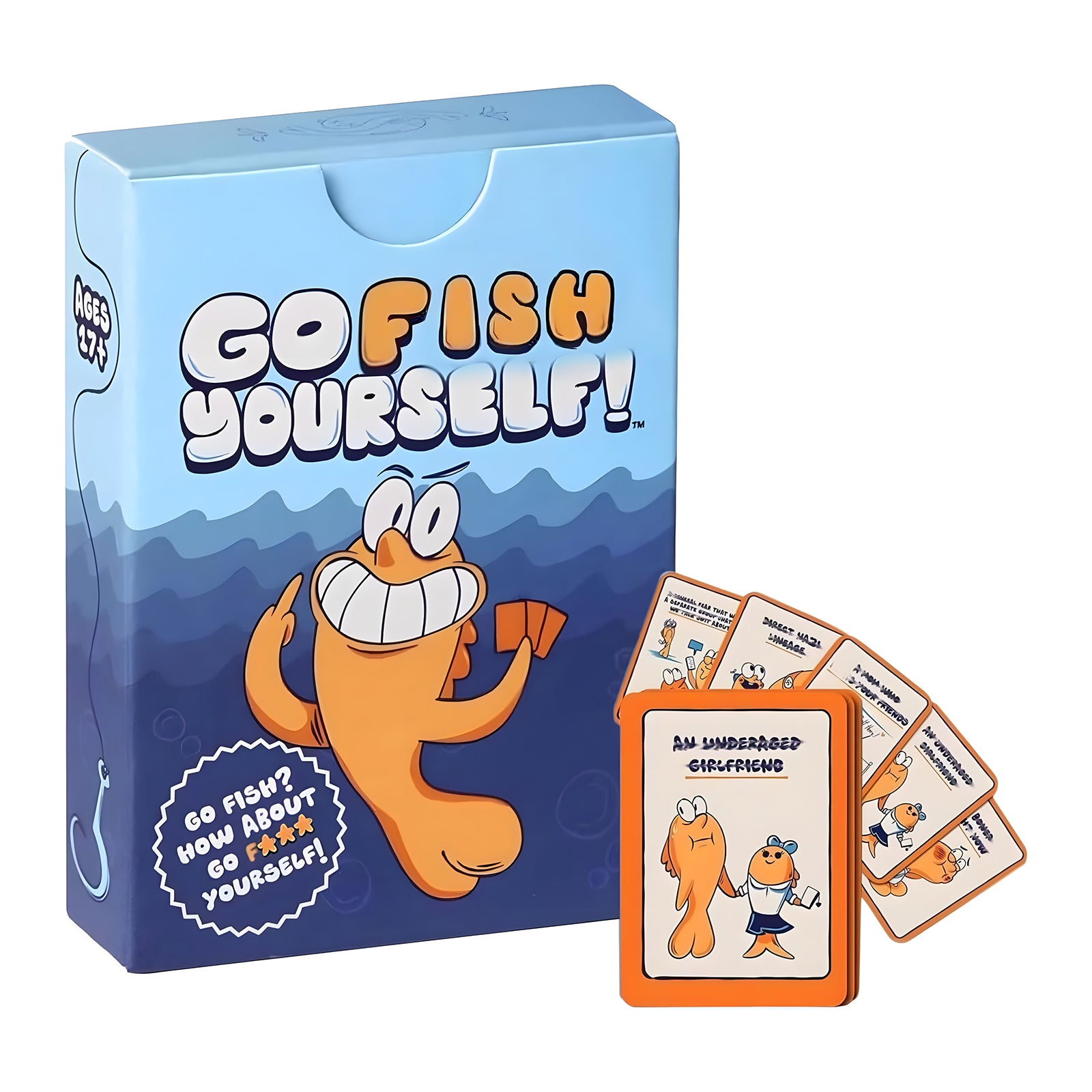 Go Fish Party Card Game – Funny Strategy Game for Friends & Family