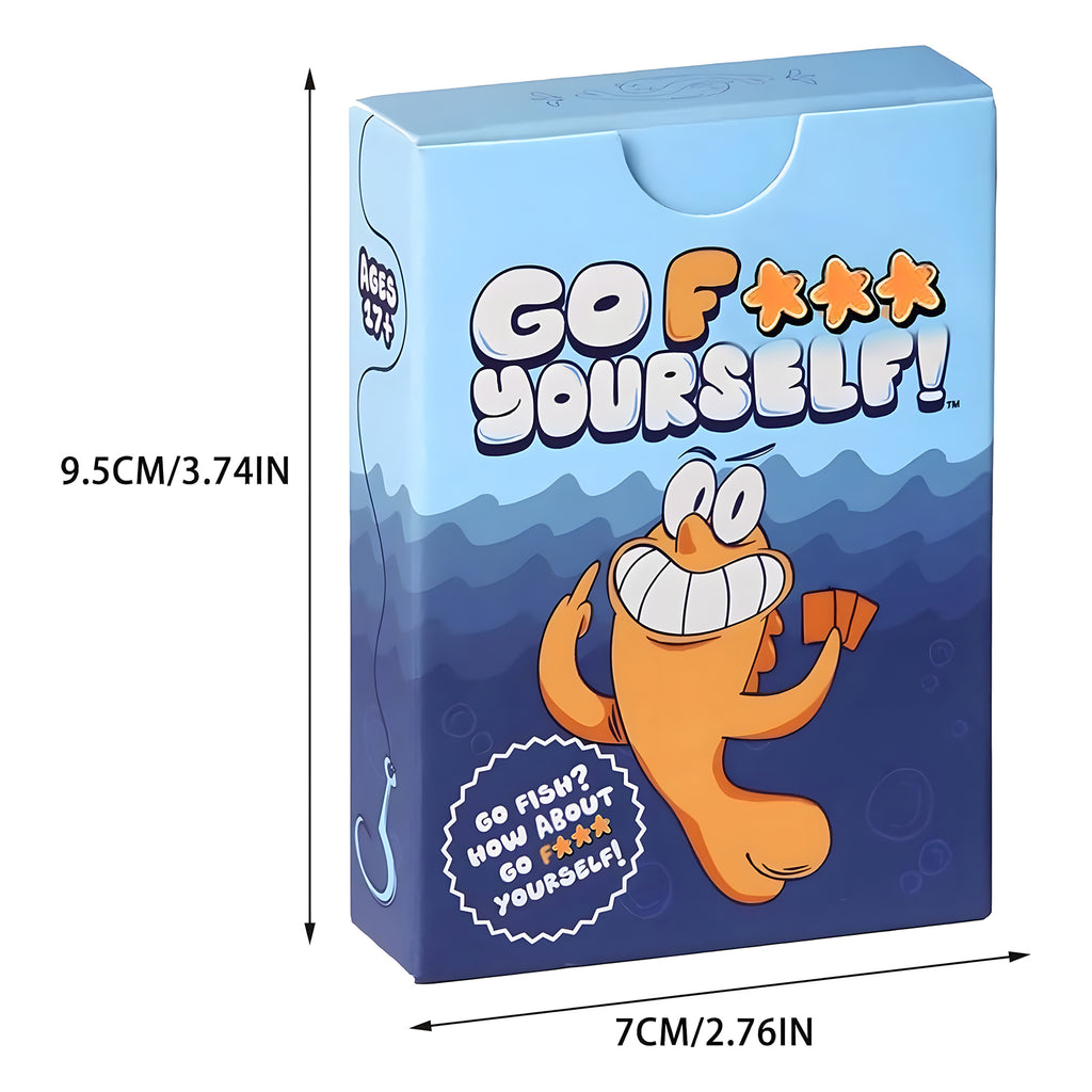 Go Fish Party Card Game – Funny Strategy Game for Friends & Family
