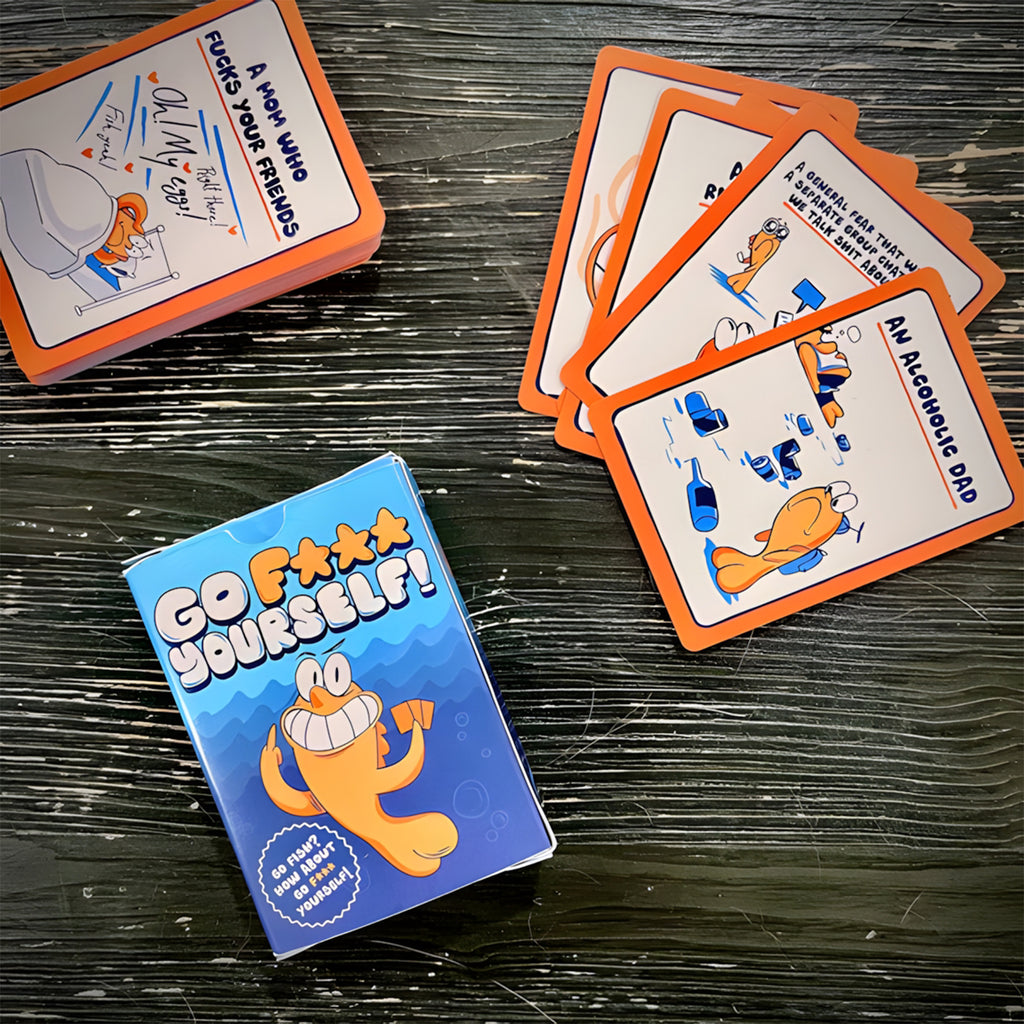 Go Fish Party Card Game – Funny Strategy Game for Friends & Family