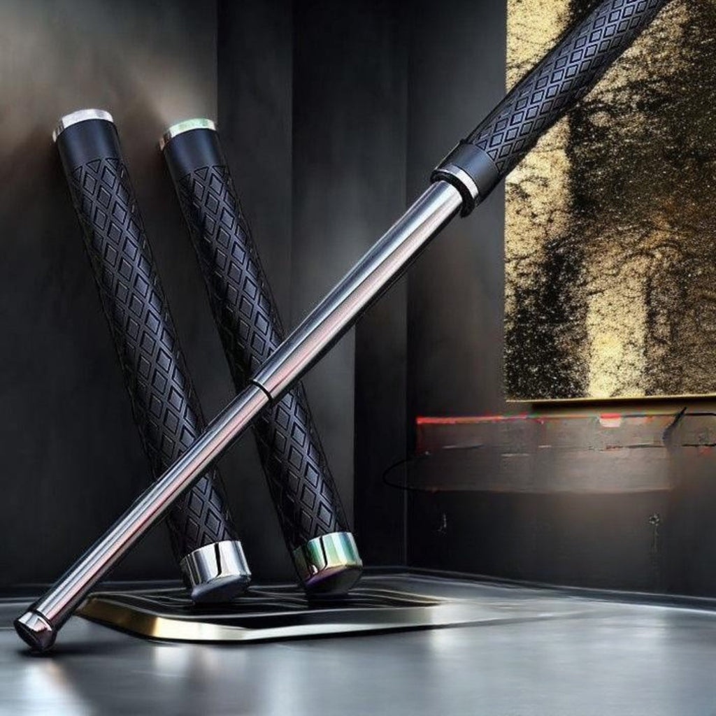 26″ Self-Defense Stick (2-Pack) – Extendable Metal Utility Stick for Personal Safety & Outdoor Use